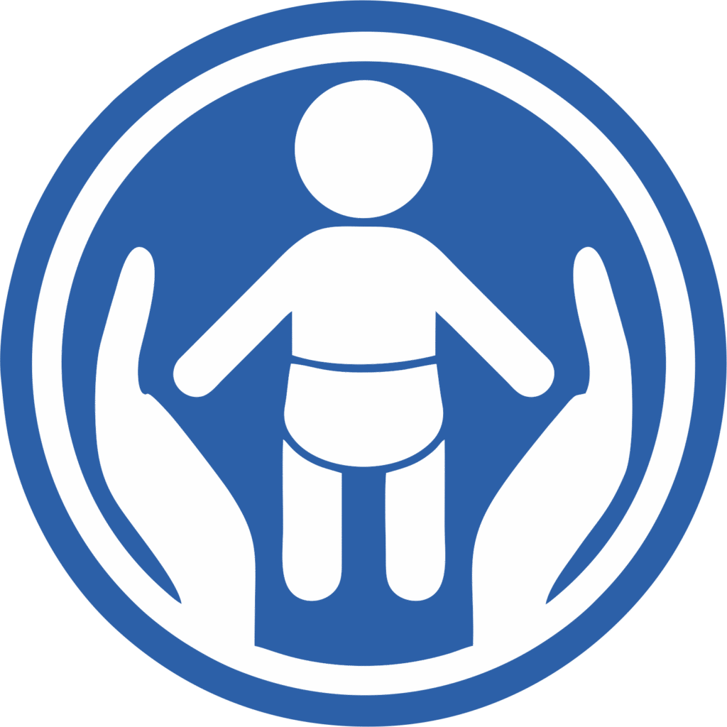 Symbol für die Behandlung von Kindern.